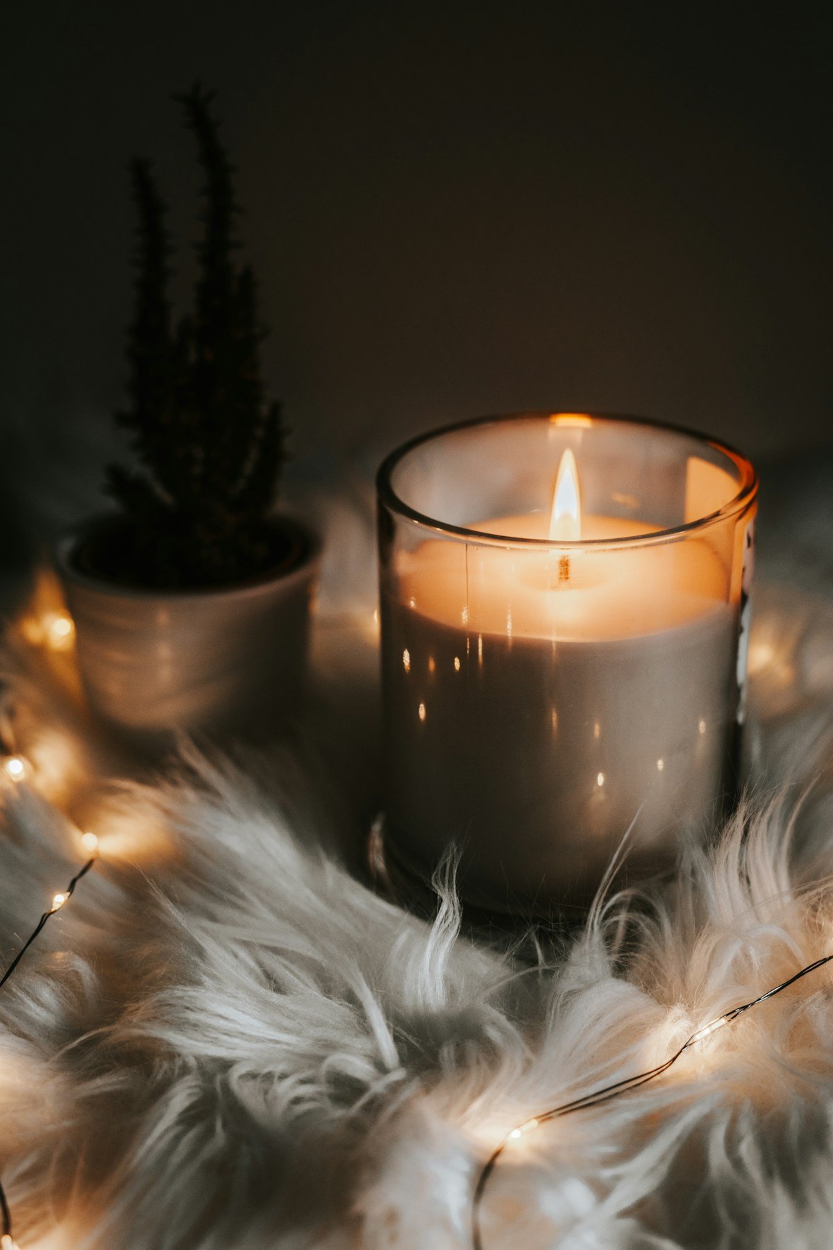Warmth and stillness — illustrative spa imagery